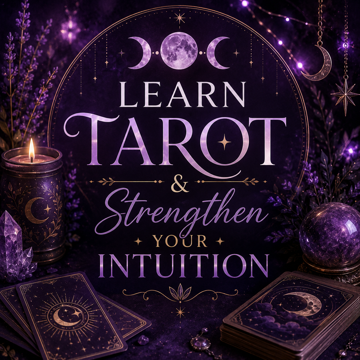 Learn tarot and strengthen your intuition 1hr sessions