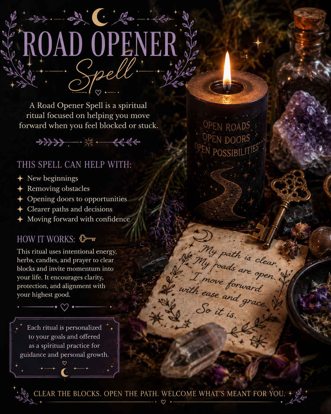 Road opener spell